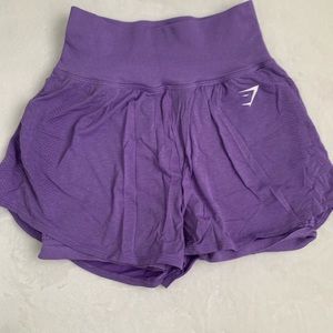 Purple gymshark shorts 💜
